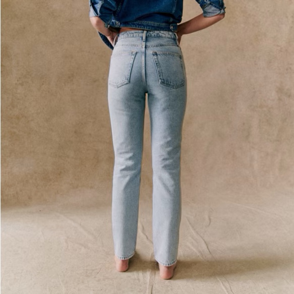 Sezane Brut Sexy Jeans in “bleach”